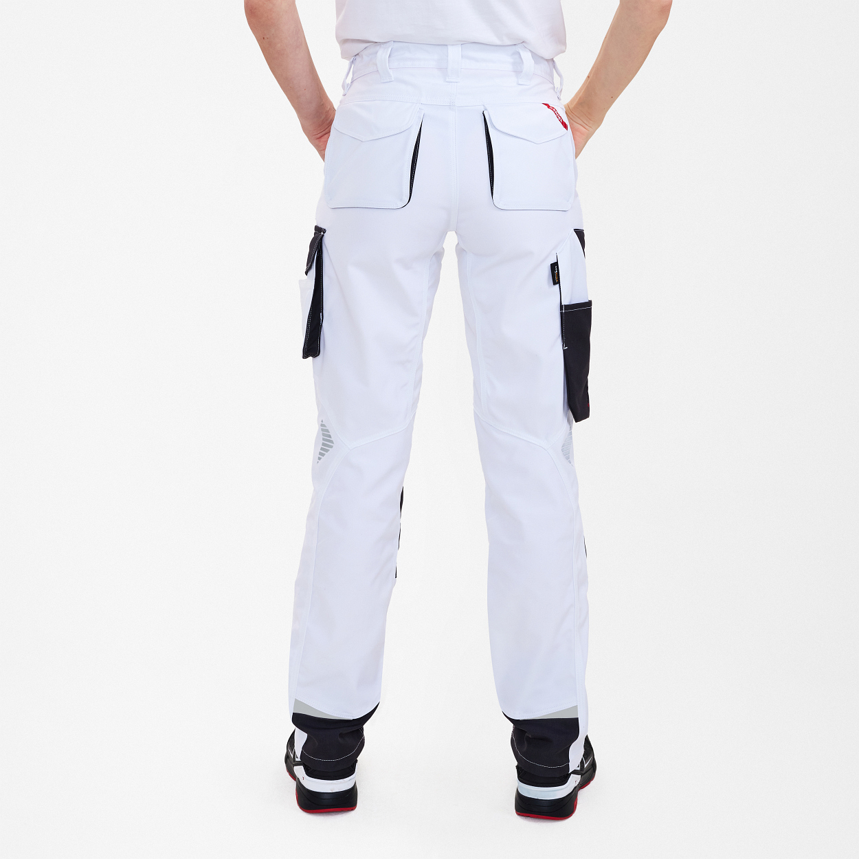 ENGEL Galaxy Damen Bundhose in Weiss/Anthrazit Grau, Größe 48