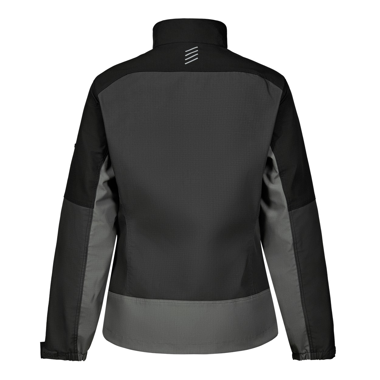 ENGEL Entire Damen Arbeitsjacke mit 2-Wege-Stretch in Anthrazitgrau/Schwarz, Größe XS