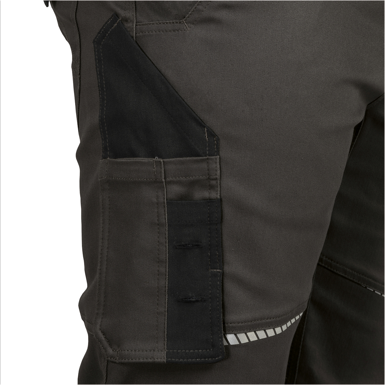 Bundhose Flex Line in Anthrazit-Schwarz, Gr. 98 von Leibwächter