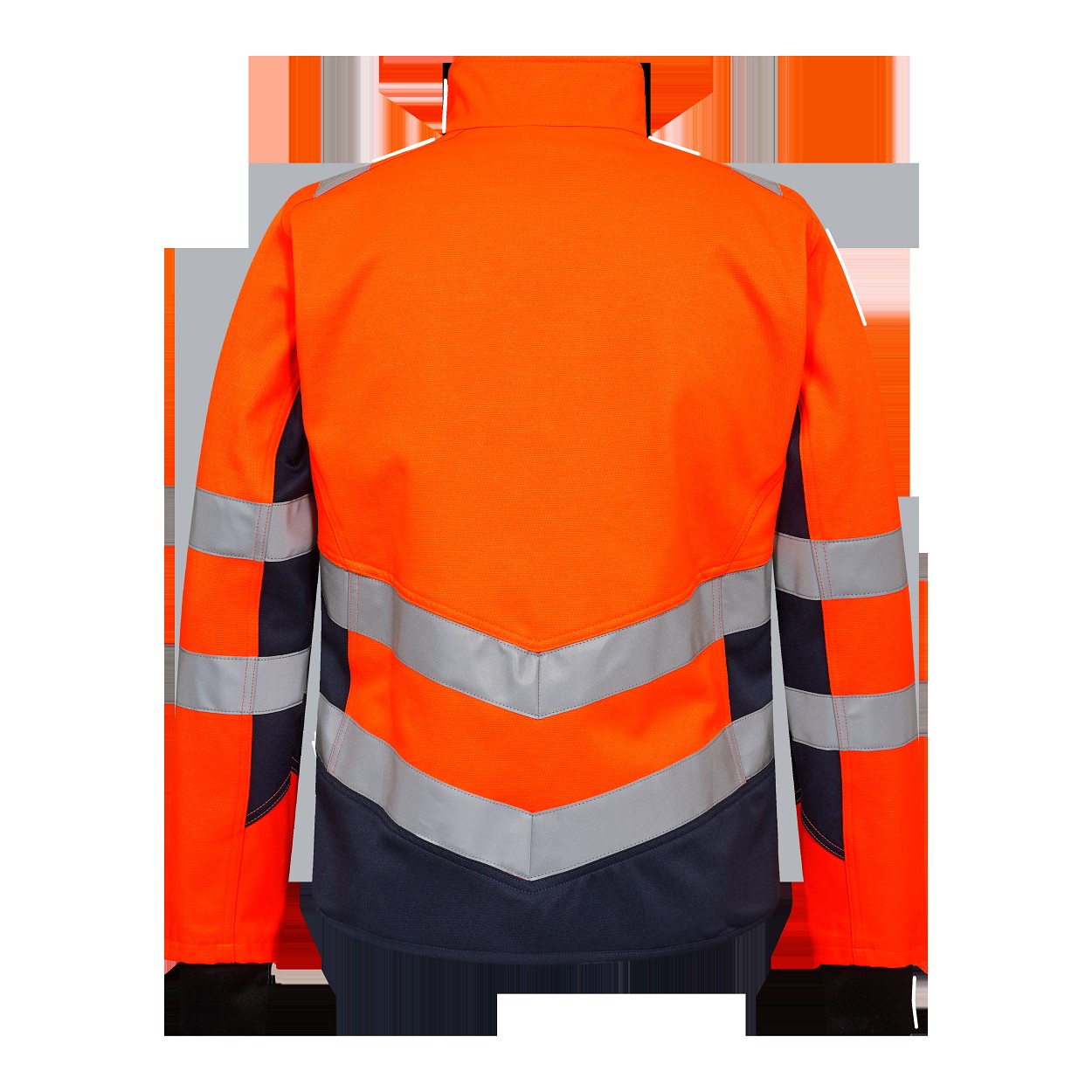 ENGEL Safety Arbeitsjacke mit 2-Wege-Stretch in Orange/Blue ink, Größe XS