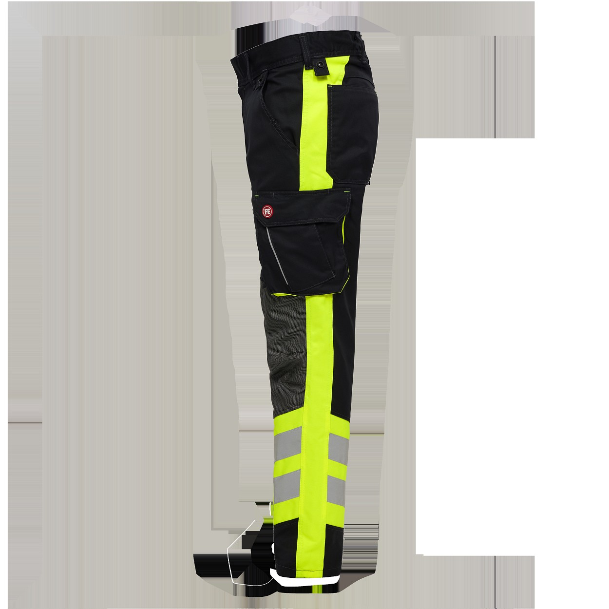 ENGEL Cargo Arbeitshose in Schwarz/Gelb, Größe 106