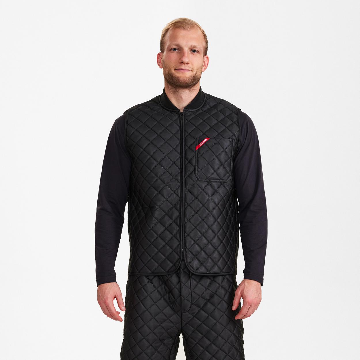 ENGEL Extend Thermosteppweste in Schwarz, Größe XS