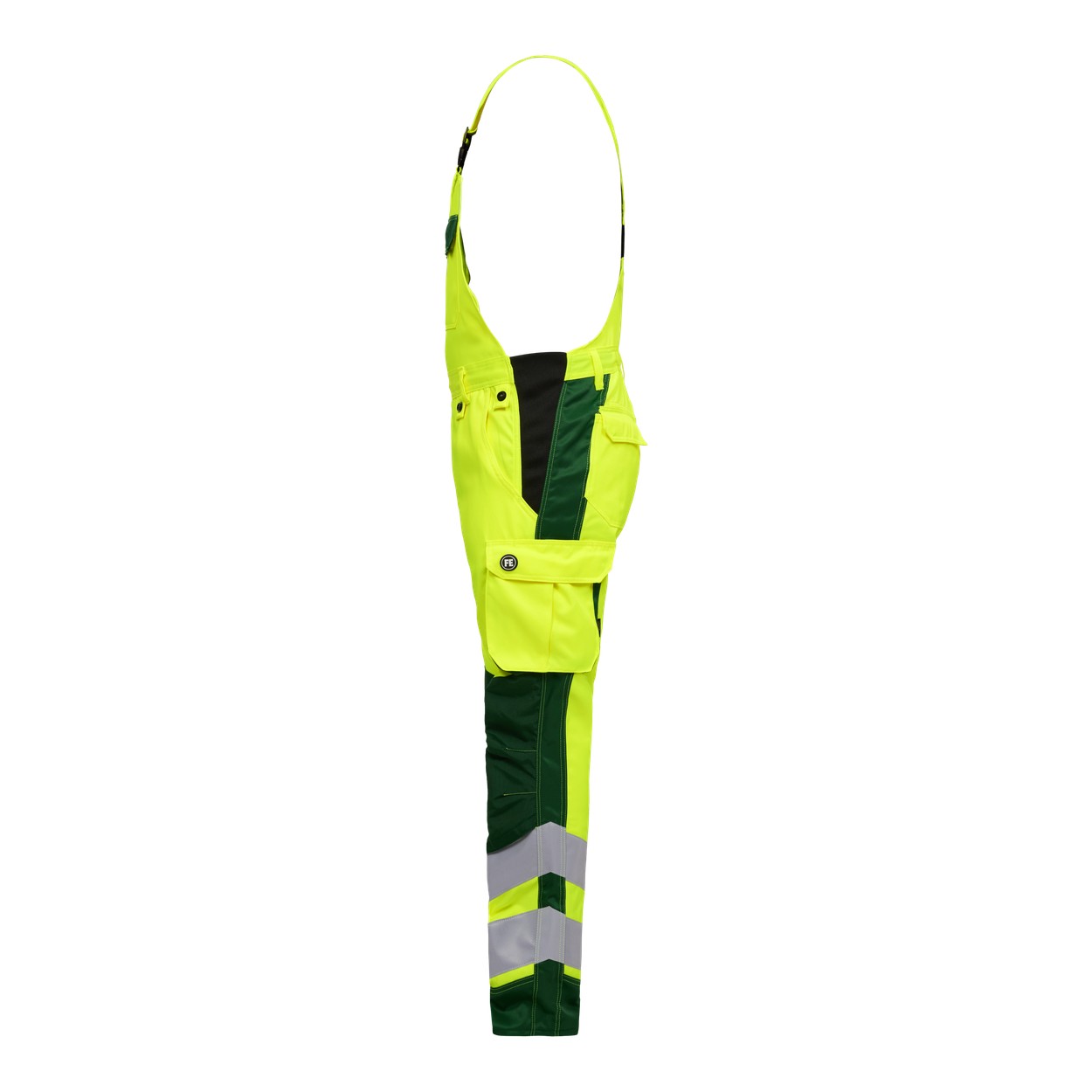 ENGEL Safety Light Latzhose in Gelb/Grün, Größe 106