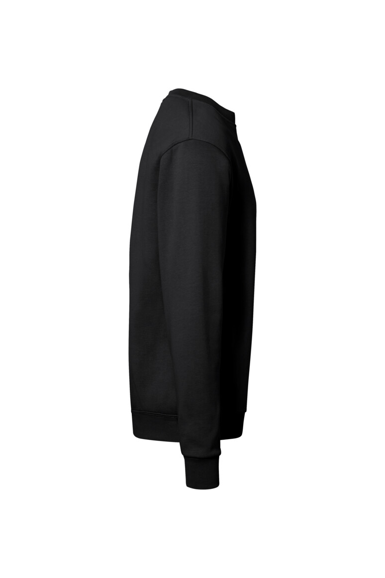 HAKRO 570 Sweatshirt Bio-Baumwolle GOTS in Schwarz, Größe 6XL