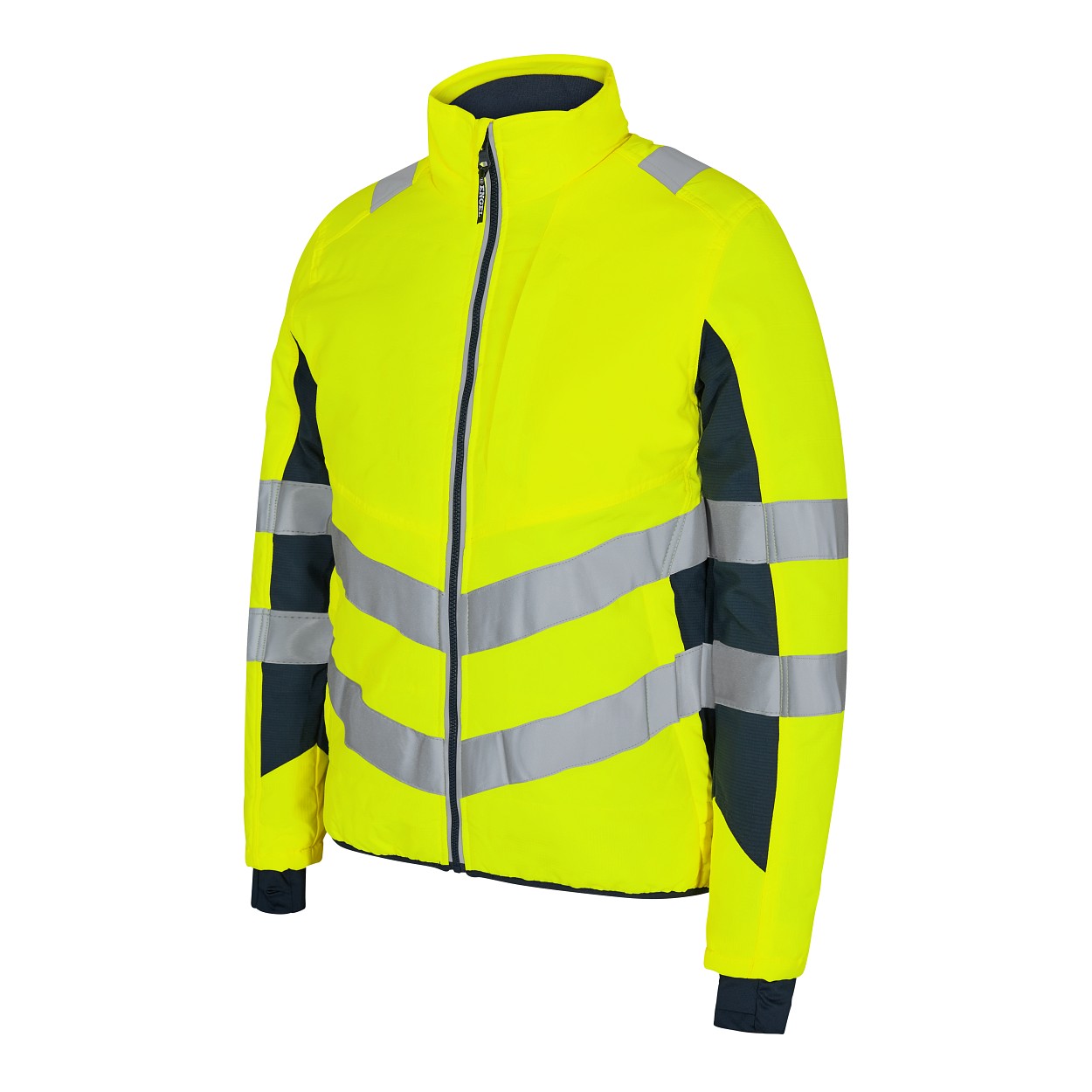ENGEL Safety Stepp-Jacke in Gelb/Blue Ink, Größe XS
