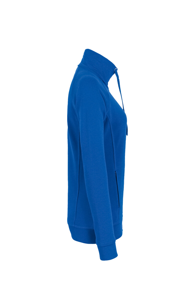 HAKRO 406 Damen Sweatjacke College in Royalblau, Größe 3XL