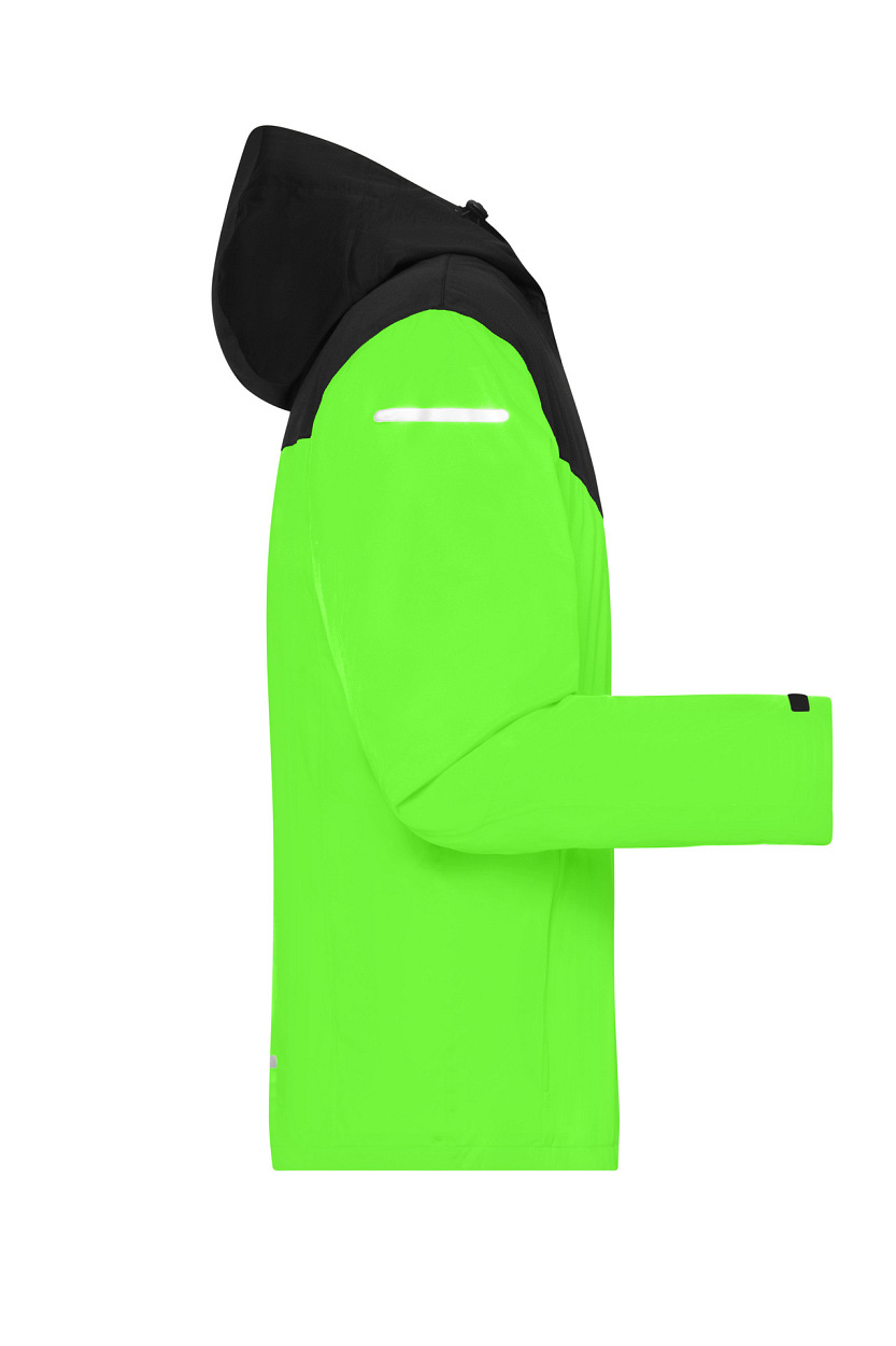 Men's Allweather Jacket GRS "JN1180" in Bright-Green/Black, Größe 3XL - Daiber