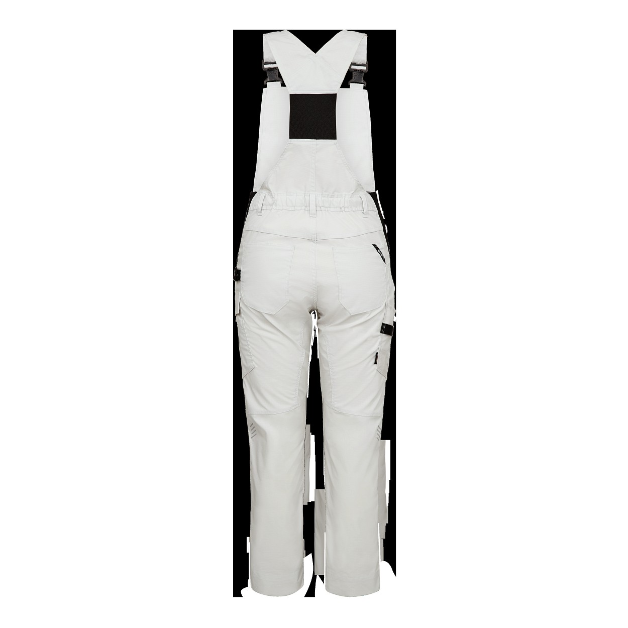 ENGEL Entire Damen Latzhose mit 2-Wege-Stretch in Bone White, Größe 48