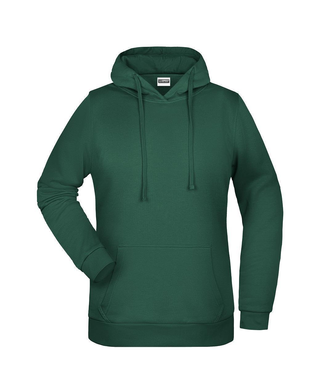 Ladies' Promo Hoody "JN795" in Dark-Green, Größe 3XL - Daiber