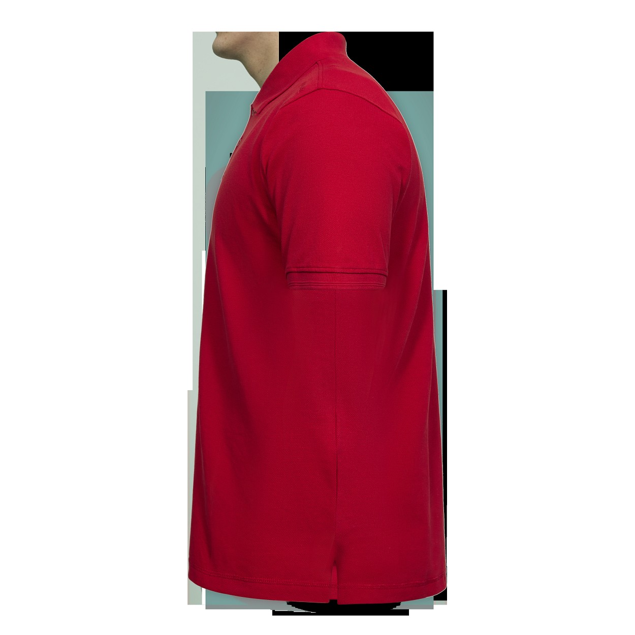 ENGEL Extend Poloshirt in Tomato Red, Größe 2XL