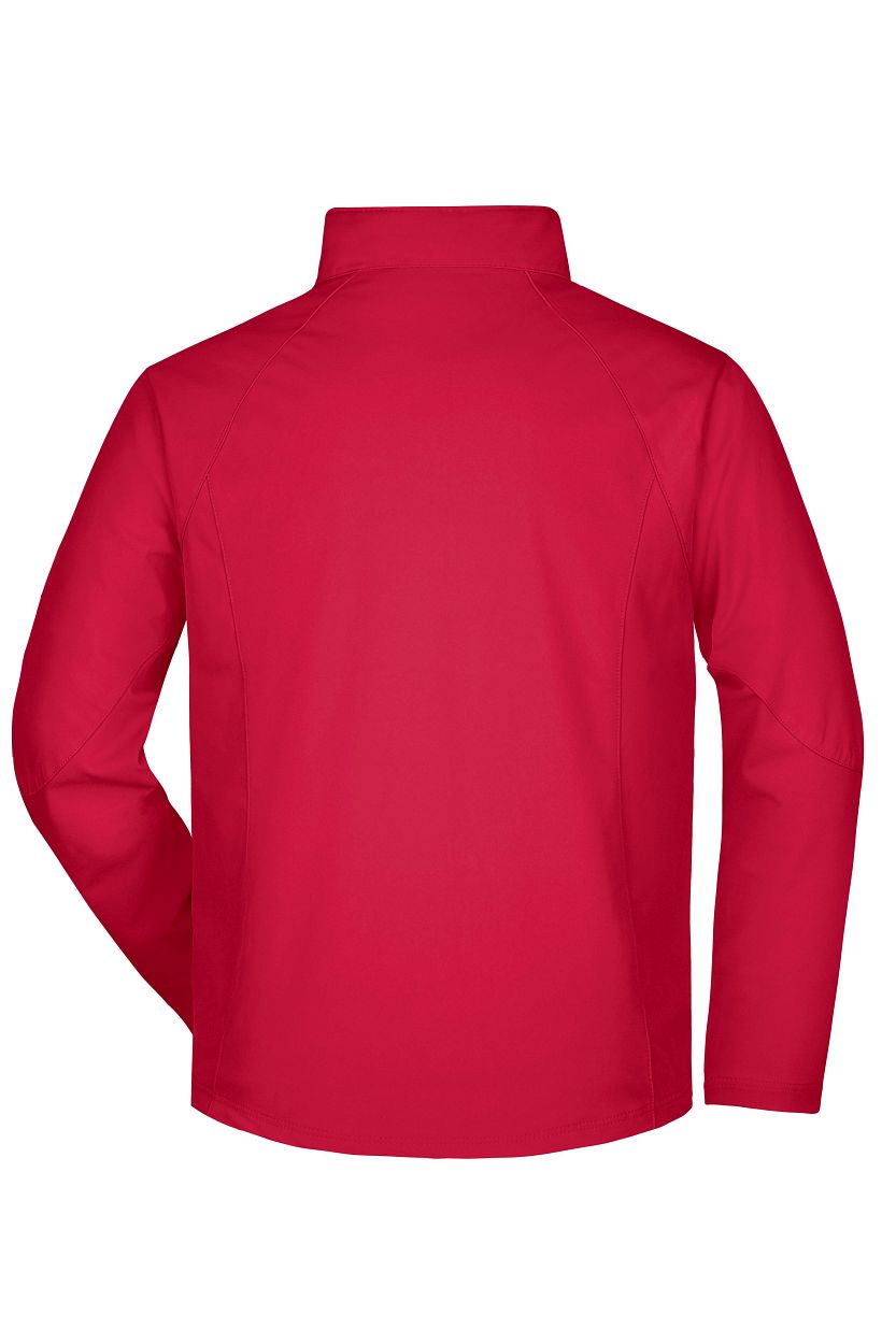 Men's Softshell Jacket "JN1020" in Red, Größe 3XL - Daiber