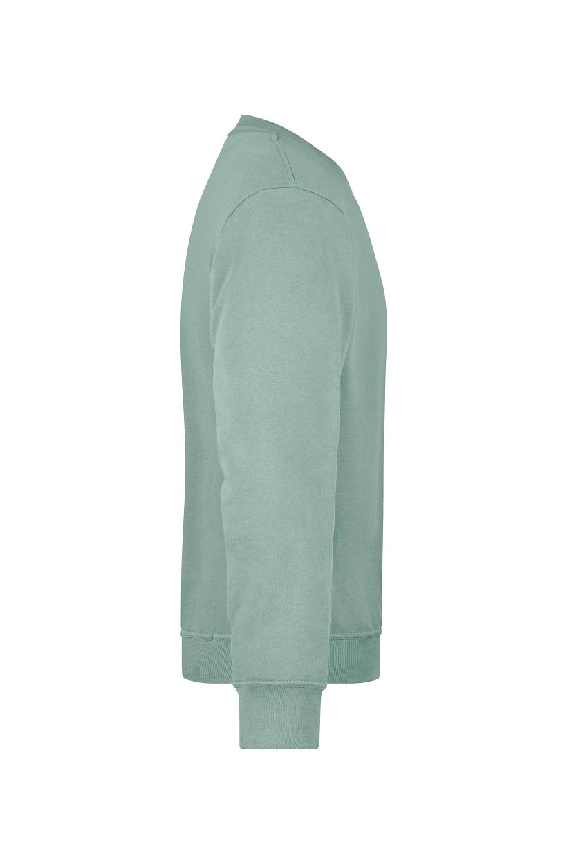 Workwear Sweatshirt "JN840" in Foggy-Green, Größe 6XL - Daiber