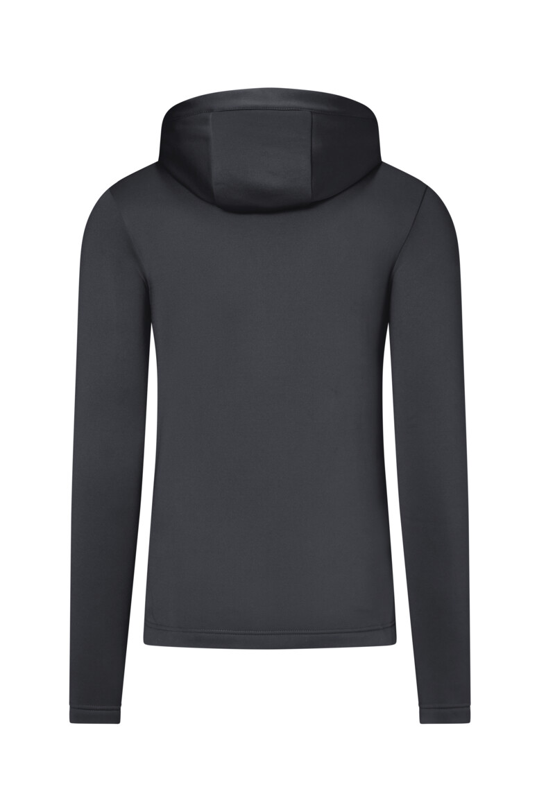 HAKRO 873 Kapuzen-Tecjacke ECO in Karbongrau, Größe 3XL