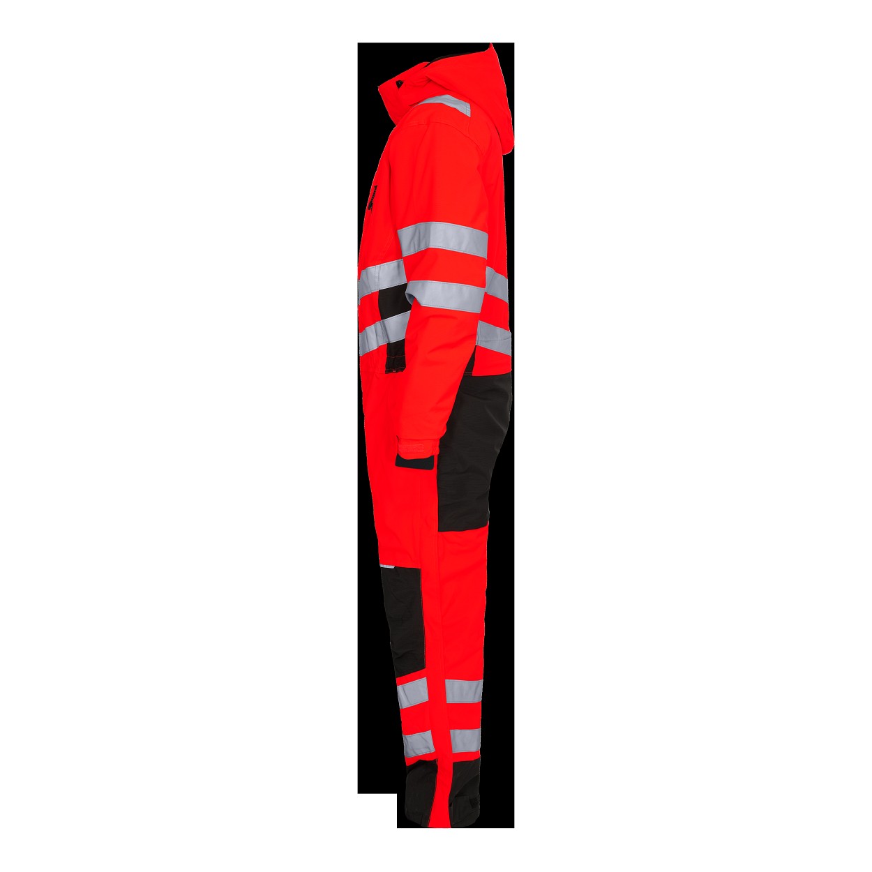 ENGEL Safety Winteroverall in Rot/Schwarz, Größe 2XL
