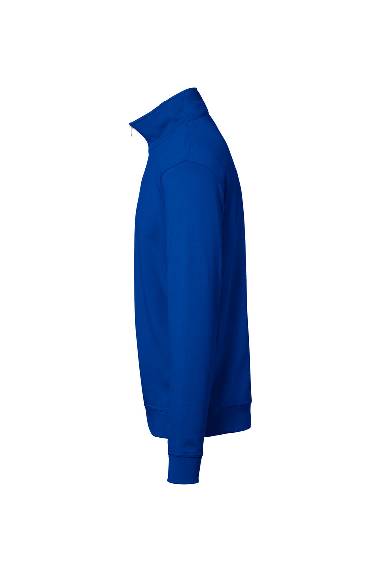 HAKRO 451 Zip-Sweatshirt Premium in Royalblau, Größe 6XL