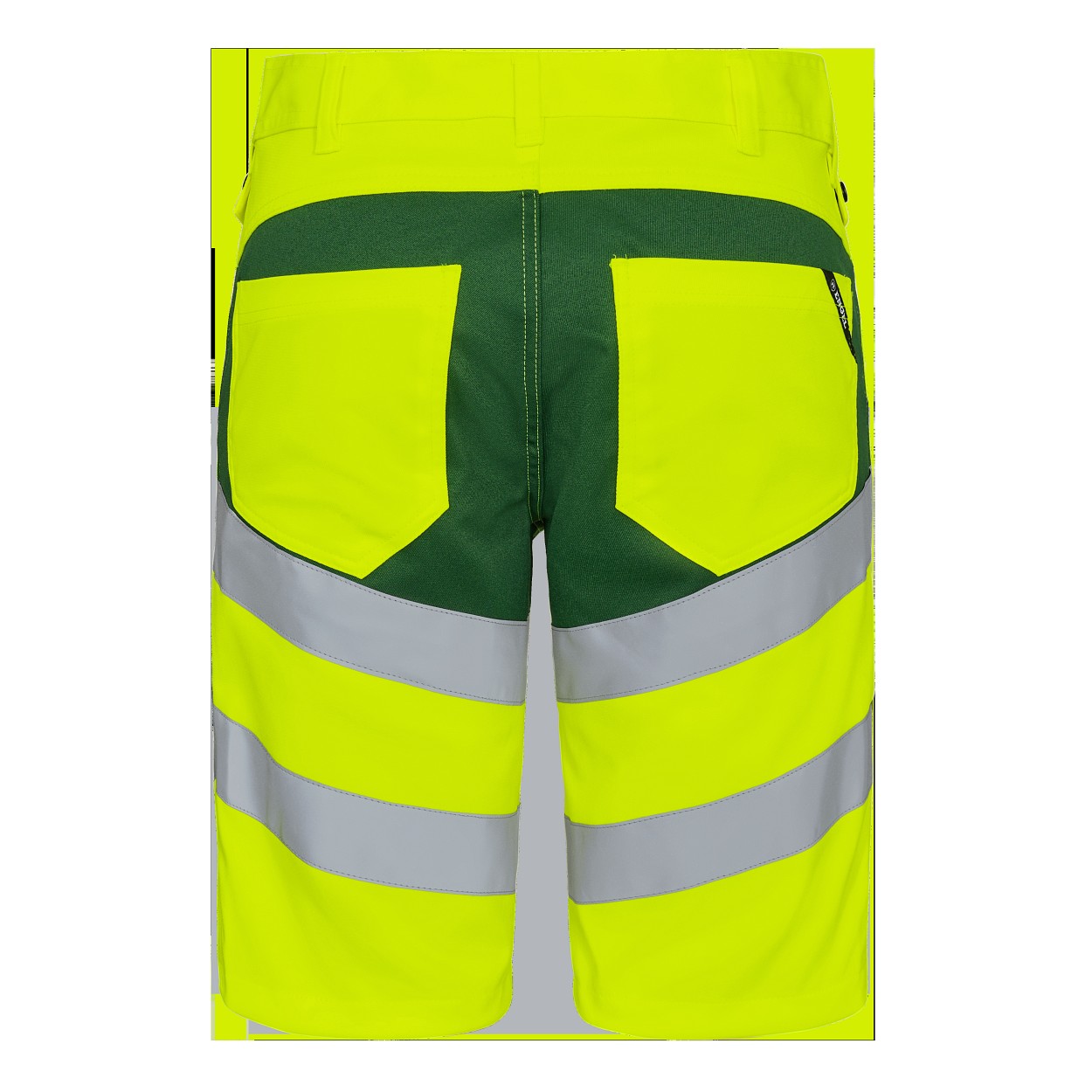 ENGEL Safety Arbeitsshorts mit 2-Wege-Stretch in Gelb/Grün, Größe 54