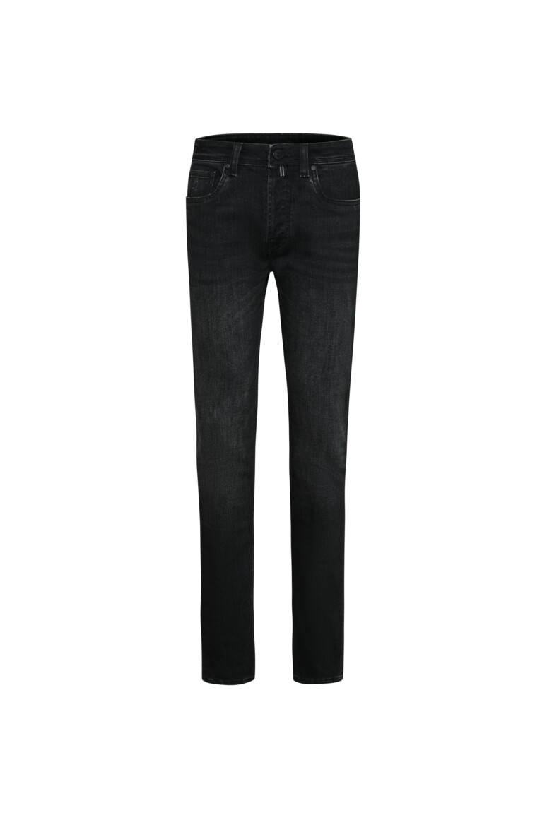 HAKRO 731 5-Pocket-Jeanshose X-Stretch ECO in Schwarz, Größe 6XL
