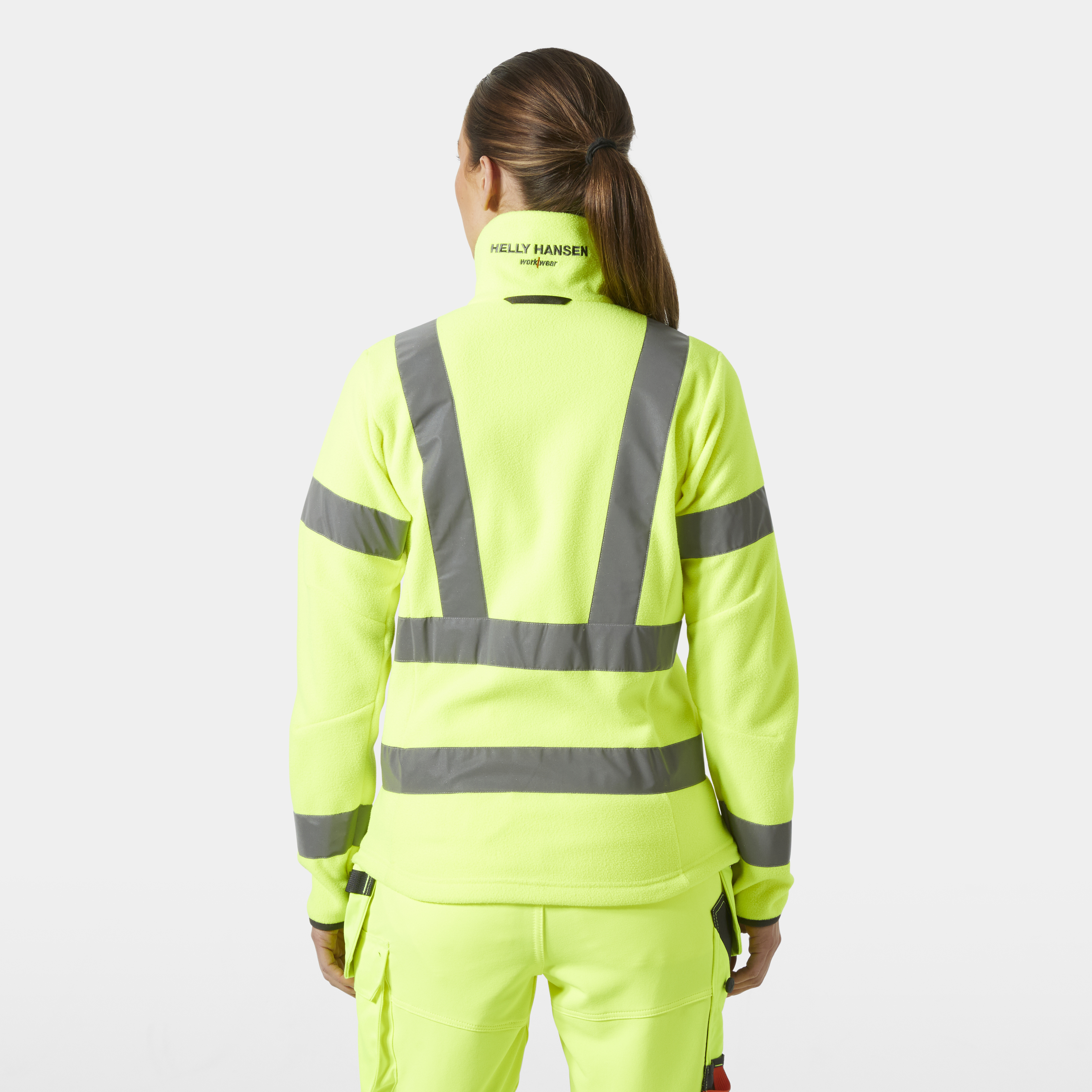Damen "ALNA 2.0" Fleecejacke in Yellow, Größe 3XL von Helly Hansen Workwear