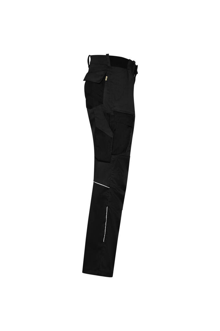 HAKRO 715 WORKER-PERFORMANCEHOSE X-STRETCH ECO in Schwarz, Größe 3XL