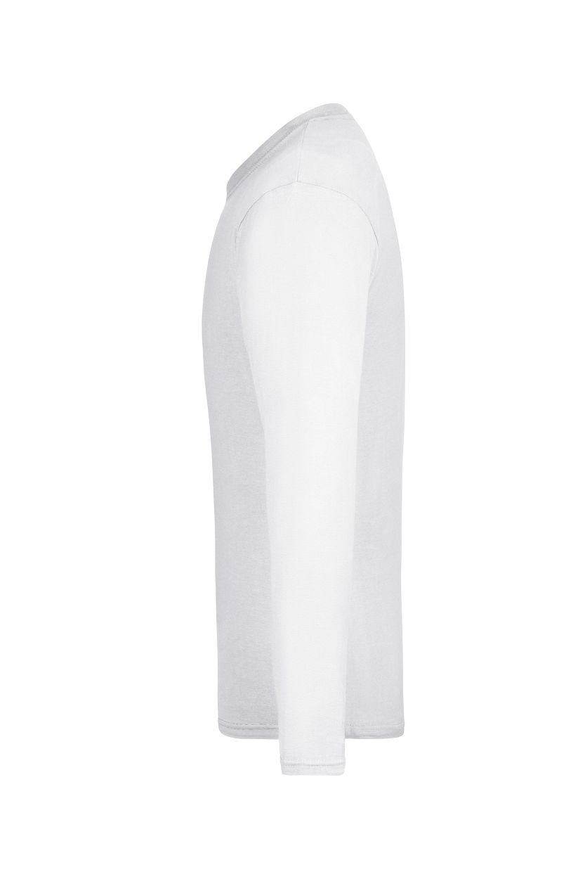 Men's Long-Sleeved Medium "JN913" in White, Größe 3XL - Daiber