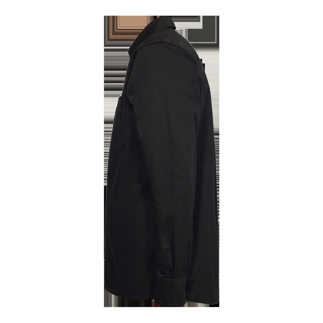 ENGEL Extend Baumwolle Hemd in Schwarz, Größe XS