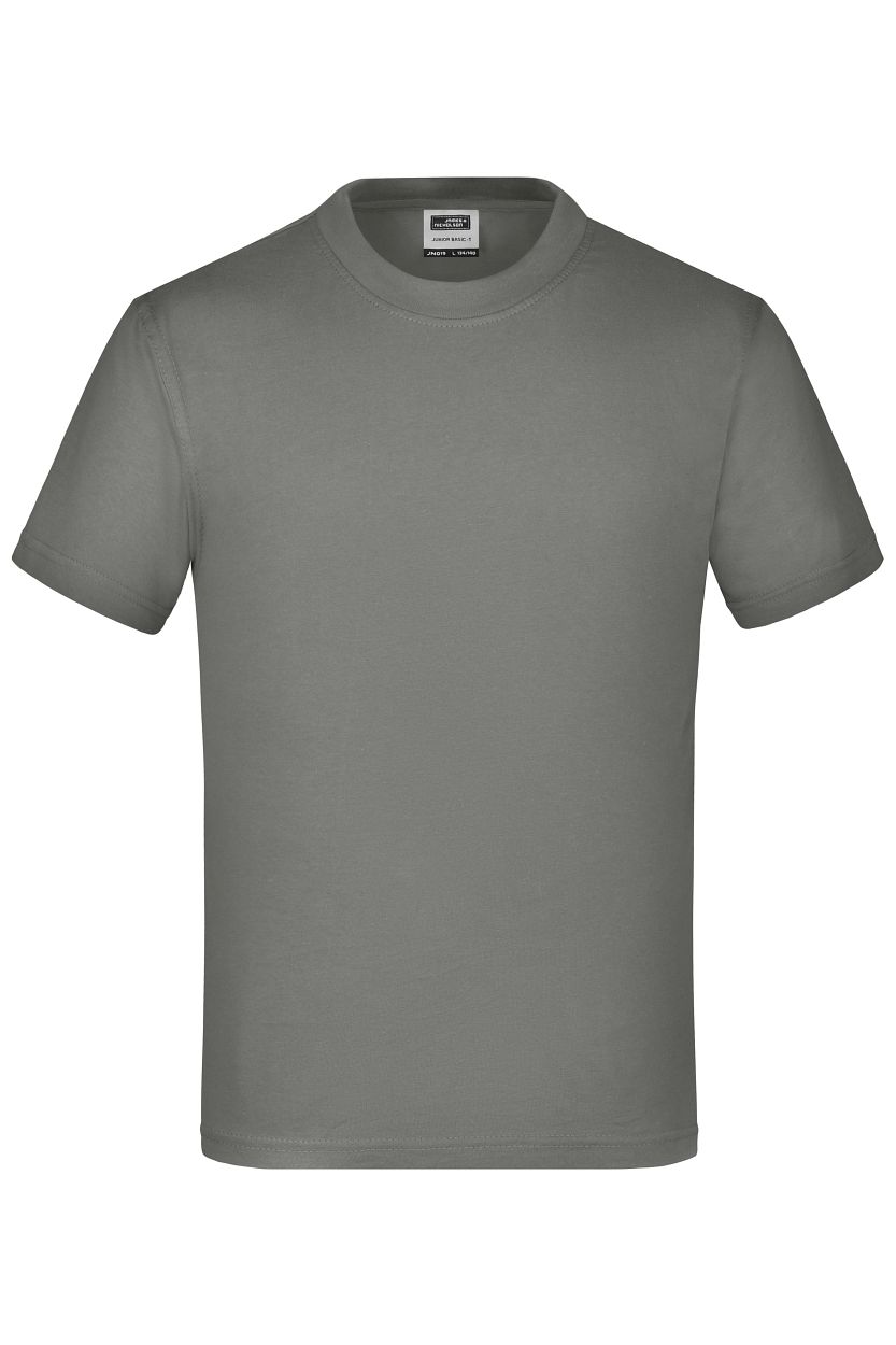Junior Basic-T "JN019" in Dark-Grey, Größe 2XL - Daiber