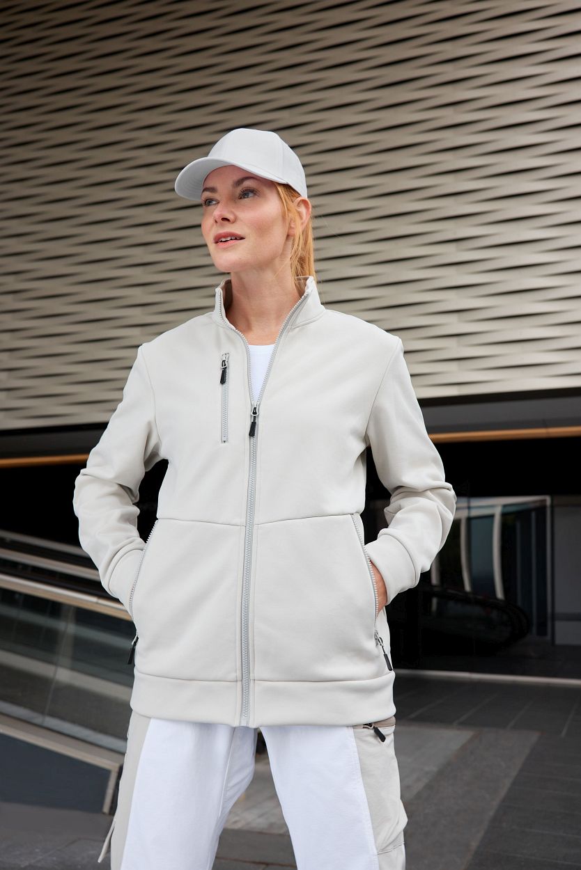 Workwear Fleece Jacket "JN1876" in Red, Größe 4XL - Daiber