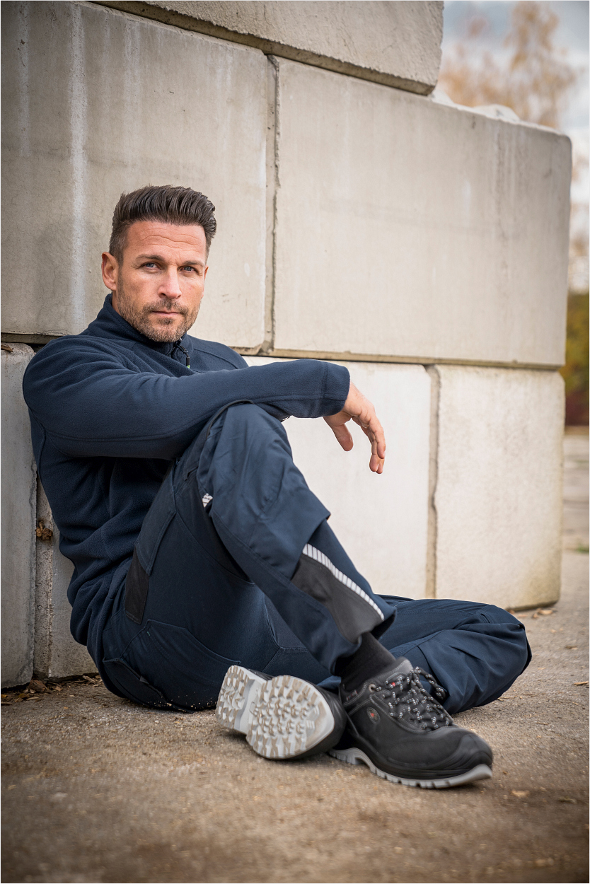 Polar-Fleecejacke Unisex CAFLJ, Gr. 2XL von Leibwächter