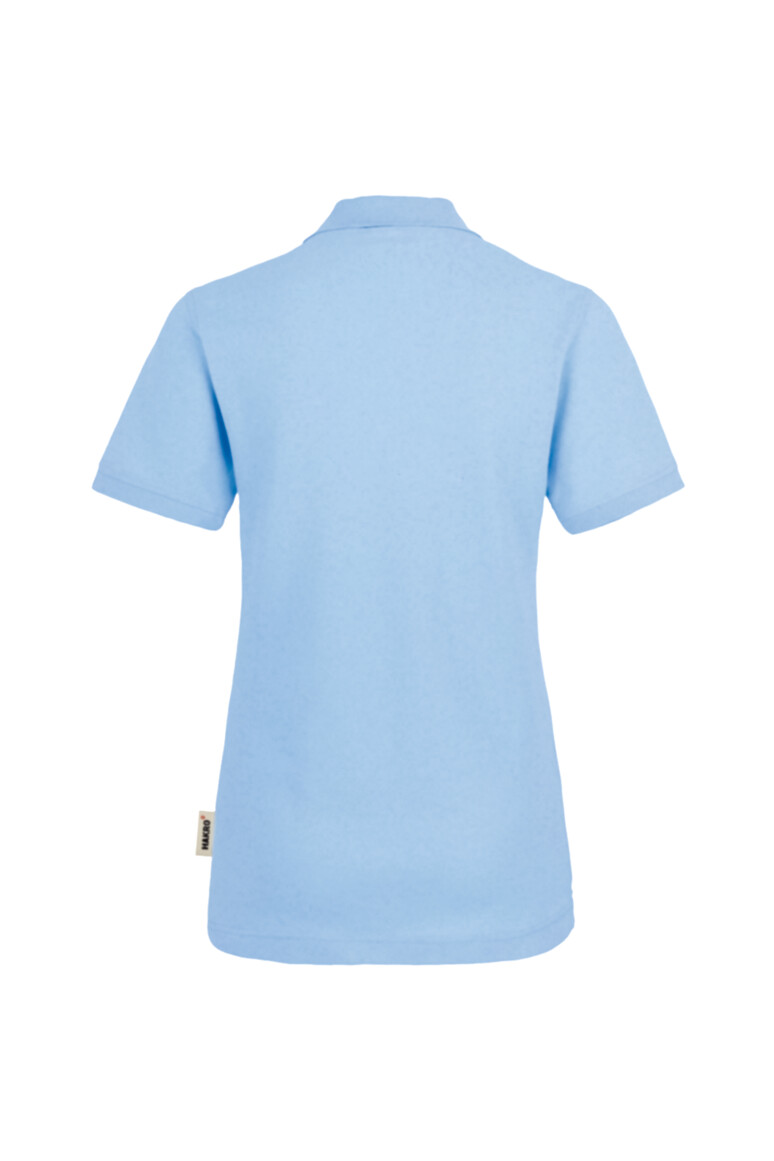 HAKRO 110 Damen Poloshirt Classic in Eisblau, Größe 3XL