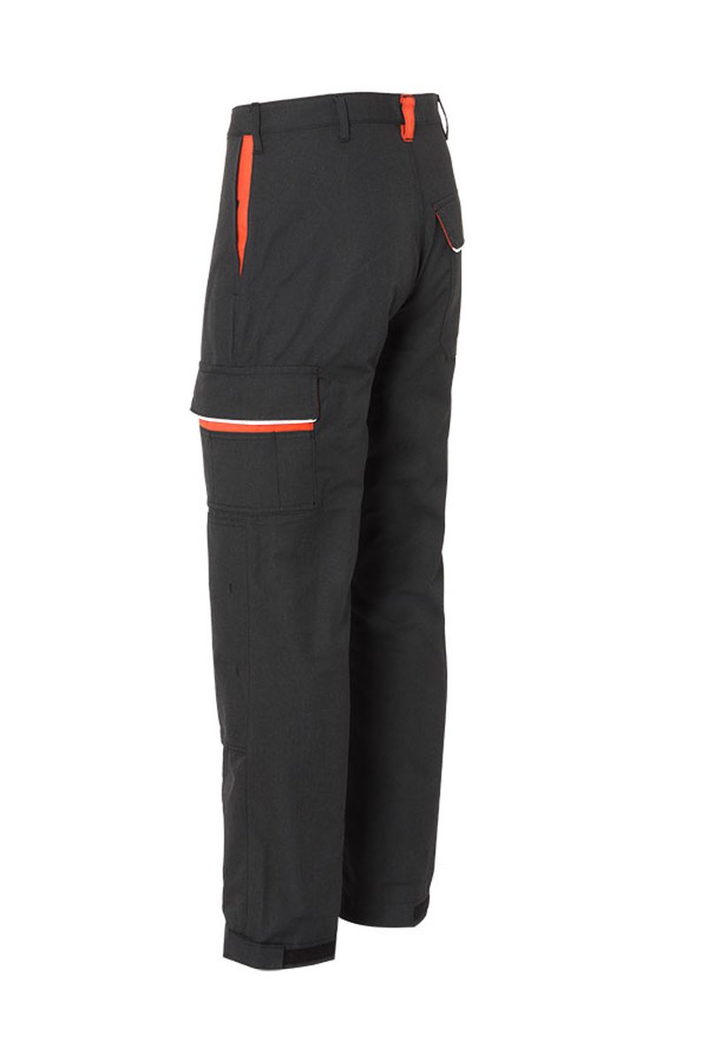 KÜBLER KERMEL TOP Hose PSA 3 KÜBLER KERMEL TOP Hose PSA 3 in Dunkelgrau / Orange, Größe 29