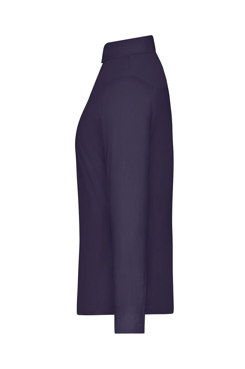 Ladies' Shirt - MODERN FIT - "JN1373" in Deep-Purple, Größe 2XL - Daiber