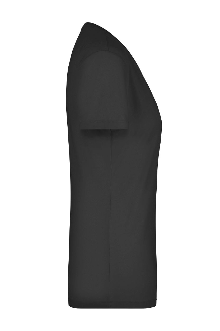 Ladies' Stretch V-T "JN928" in Black, Größe 2XL - Daiber