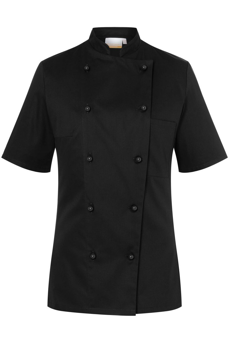 Damenkochjacke Pauline Größe 54 in Schwarz von Karlowsky