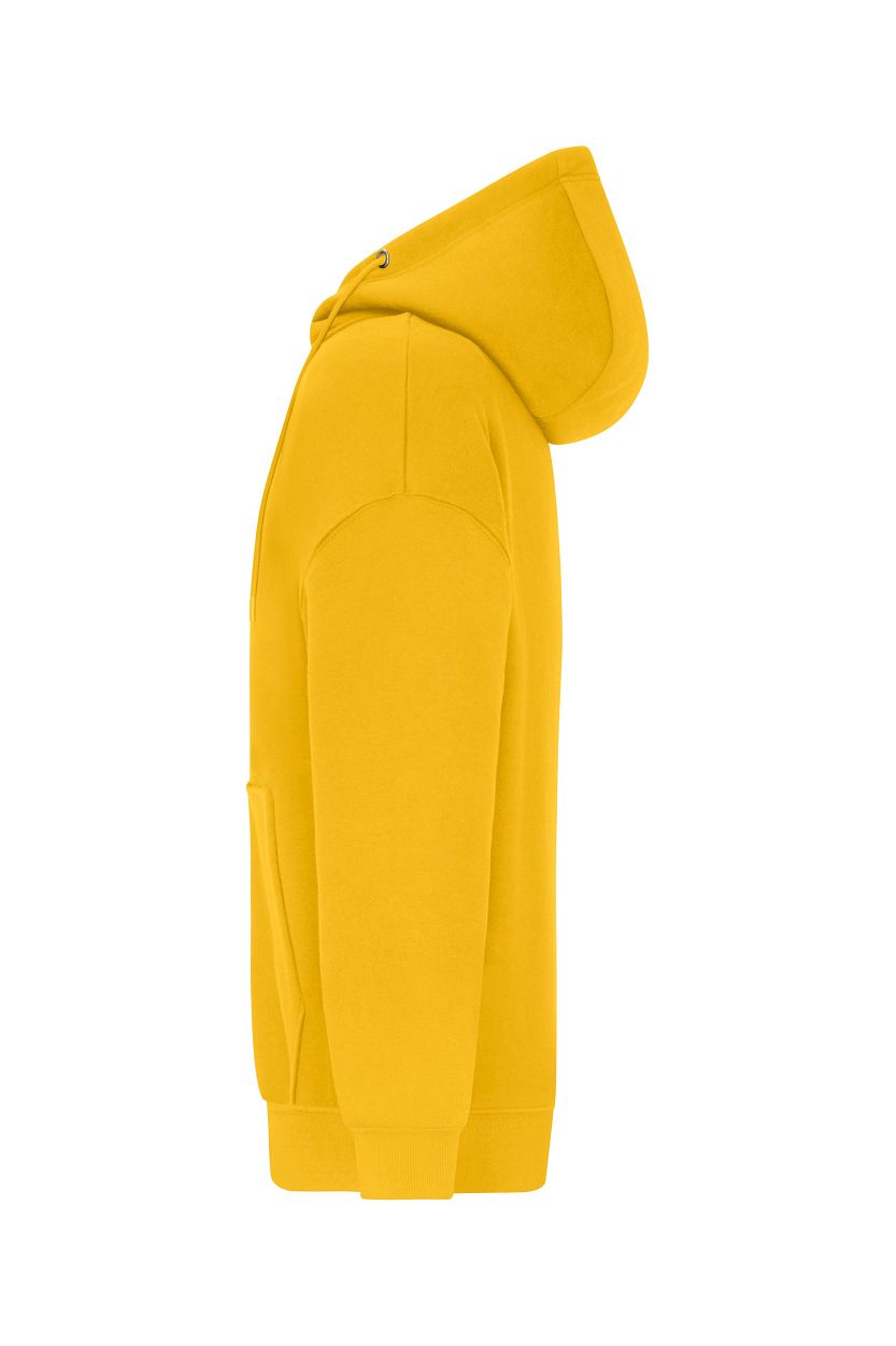 Oversized Hooded Jacket UNISEX OCS Blended & RCS "8043" in Sunflower, Größe 3XL - Daiber