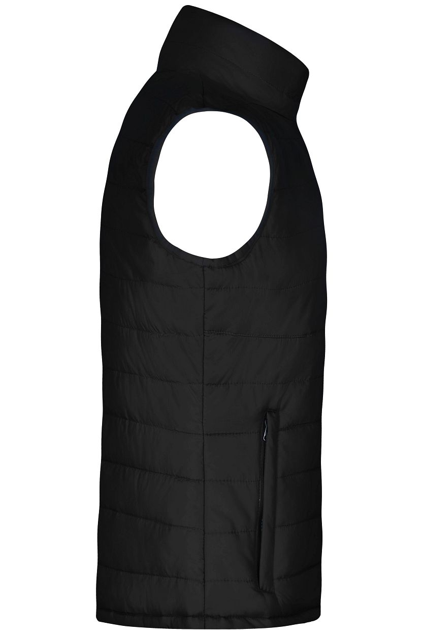 Men's Padded Vest "JN1136" in Black, Größe 3XL - Daiber