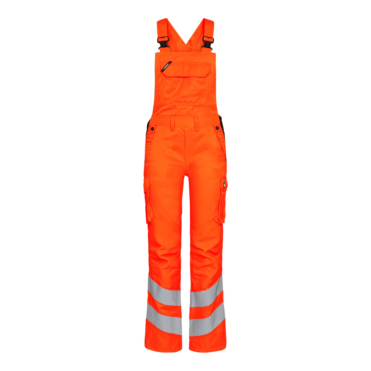 ENGEL Safety Light Damen Latzhose in Hi-vis Orange, Größe 48