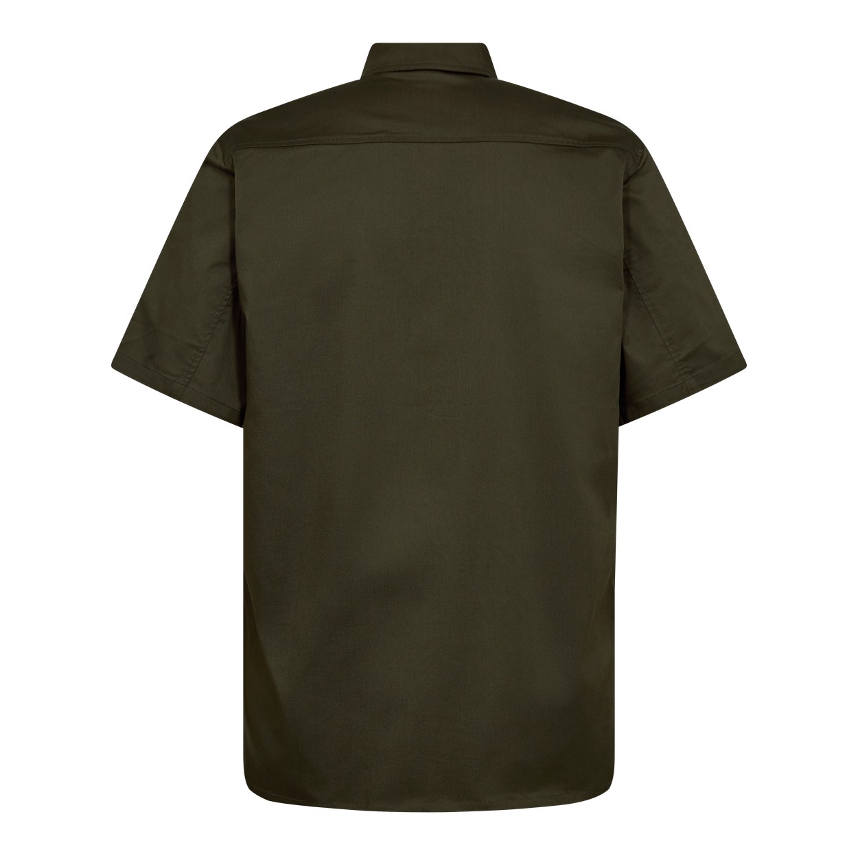 ENGEL Extend kurzärmliges Hemd mit Stretch in Forest Green, Größe XS