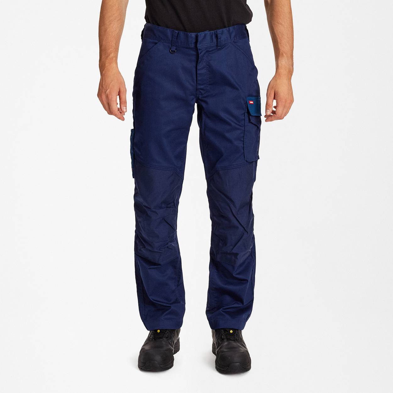 ENGEL Galaxy Arbeitshose mit Stretch in Blue Ink/Dark Petrol, Größe 106