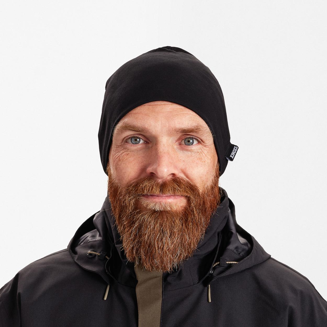 ENGEL Jerseymütze in Schwarz, Größe One size