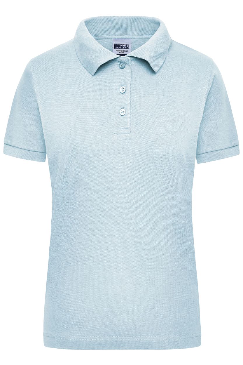 Workwear Polo Women "JN803" in Light-Blue, Größe 2XL - Daiber