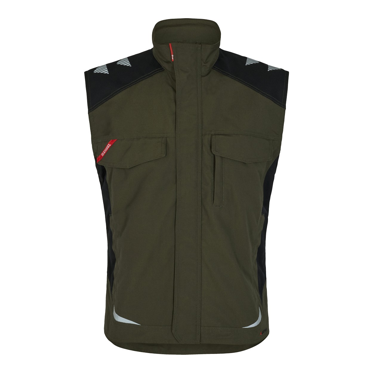 ENGEL Galaxy Serviceweste in Forest Green/Schwarz, Größe XS