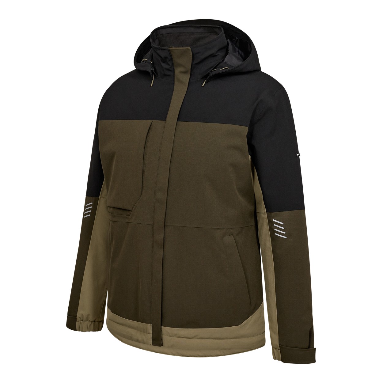 ENGEL Entire Damen Winterjacke in Forest Green/Schwarz, Größe XS