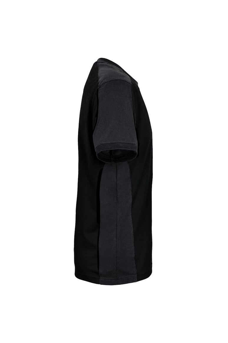 HAKRO 590 Contrast MIKRALINAR® ECO in Schwarz/Karbongrau, Größe 6XL