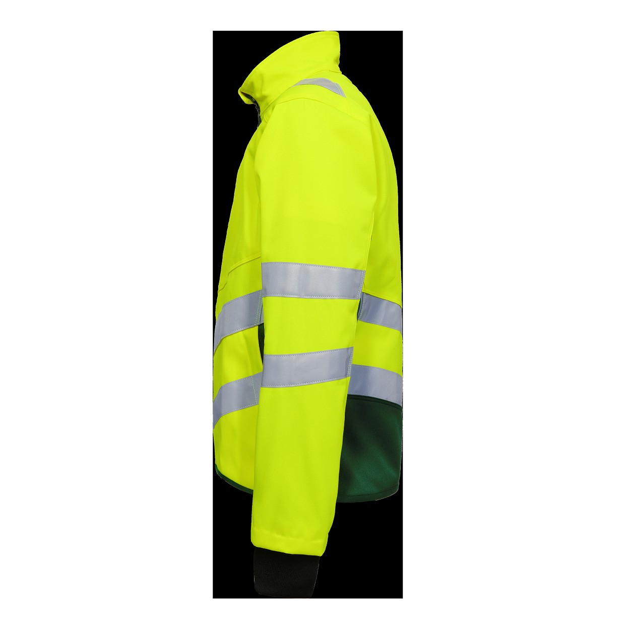 ENGEL Safety Arbeitsjacke mit 2-Wege-Stretch in Gelb/Grün, Größe XS