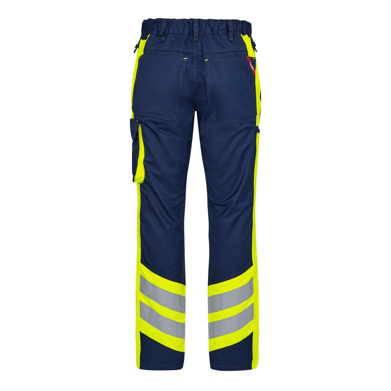 ENGEL Cargo Arbeitshose in Blue Ink/Gelb, Größe 106