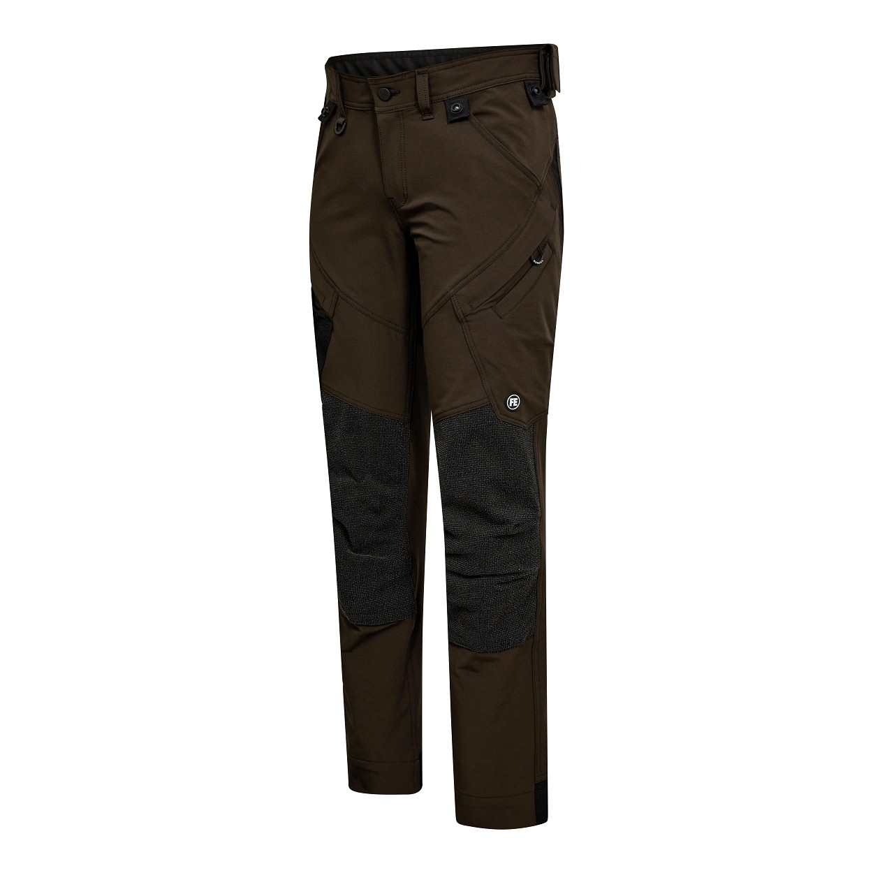 ENGEL X-treme Handwerkerhose mit 4-Wege-Stretch in Mokkabraun, Größe 26