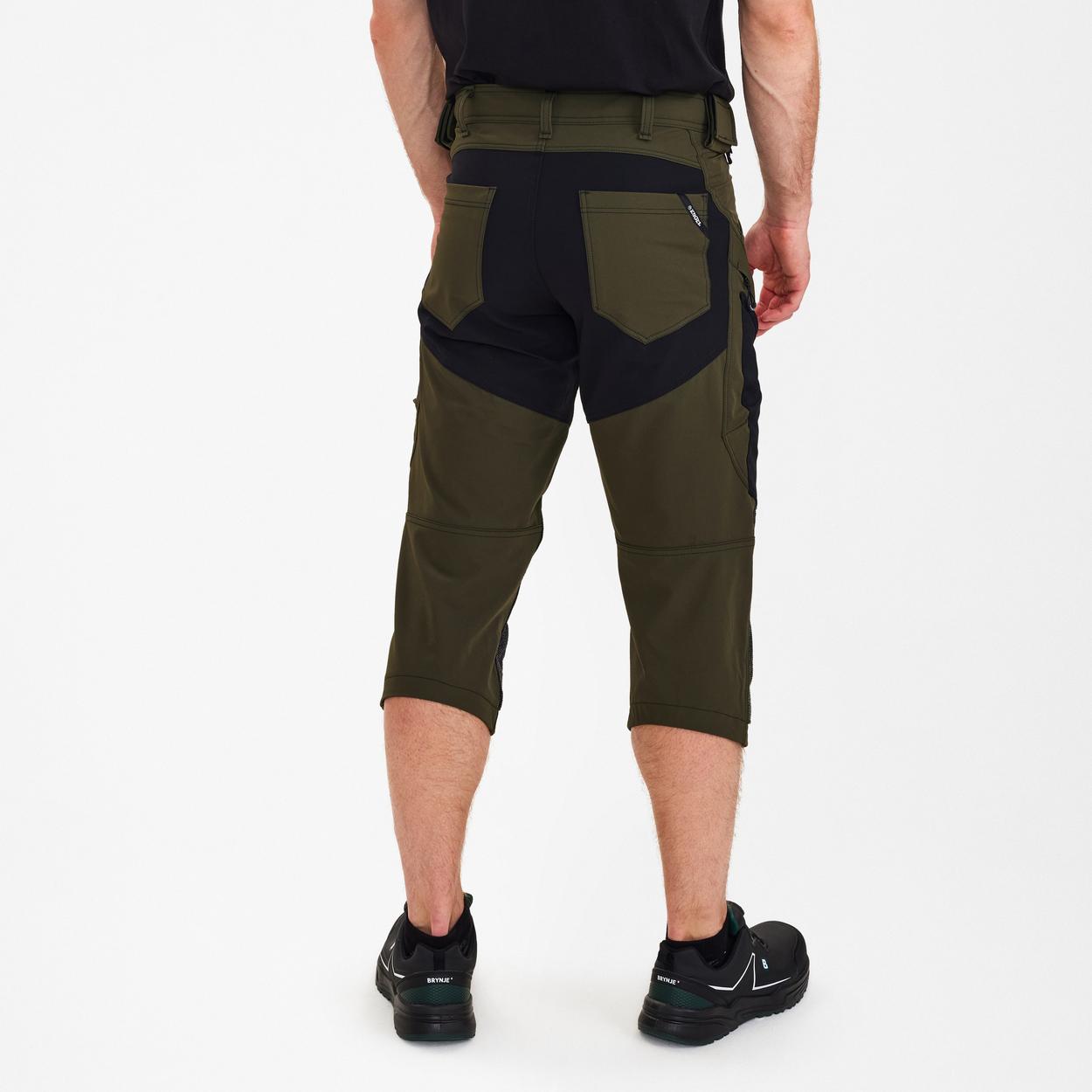ENGEL X-treme 3/4-Hose mit 4-Wege-Stretch in Forest Green, Größe 54