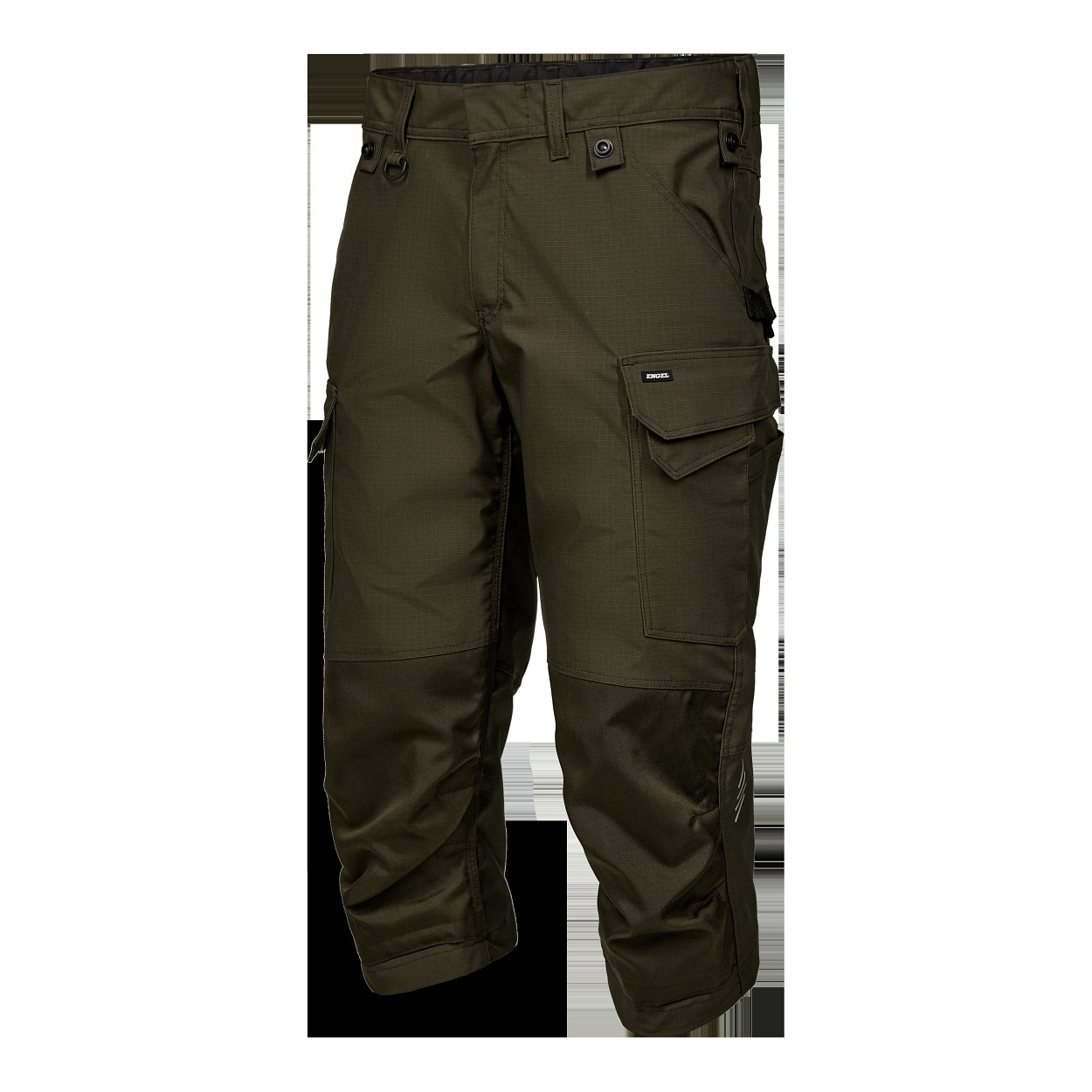 ENGEL Entire 3/4-Hose mit 2-Wege-Stretch in Forest Green, Größe 54