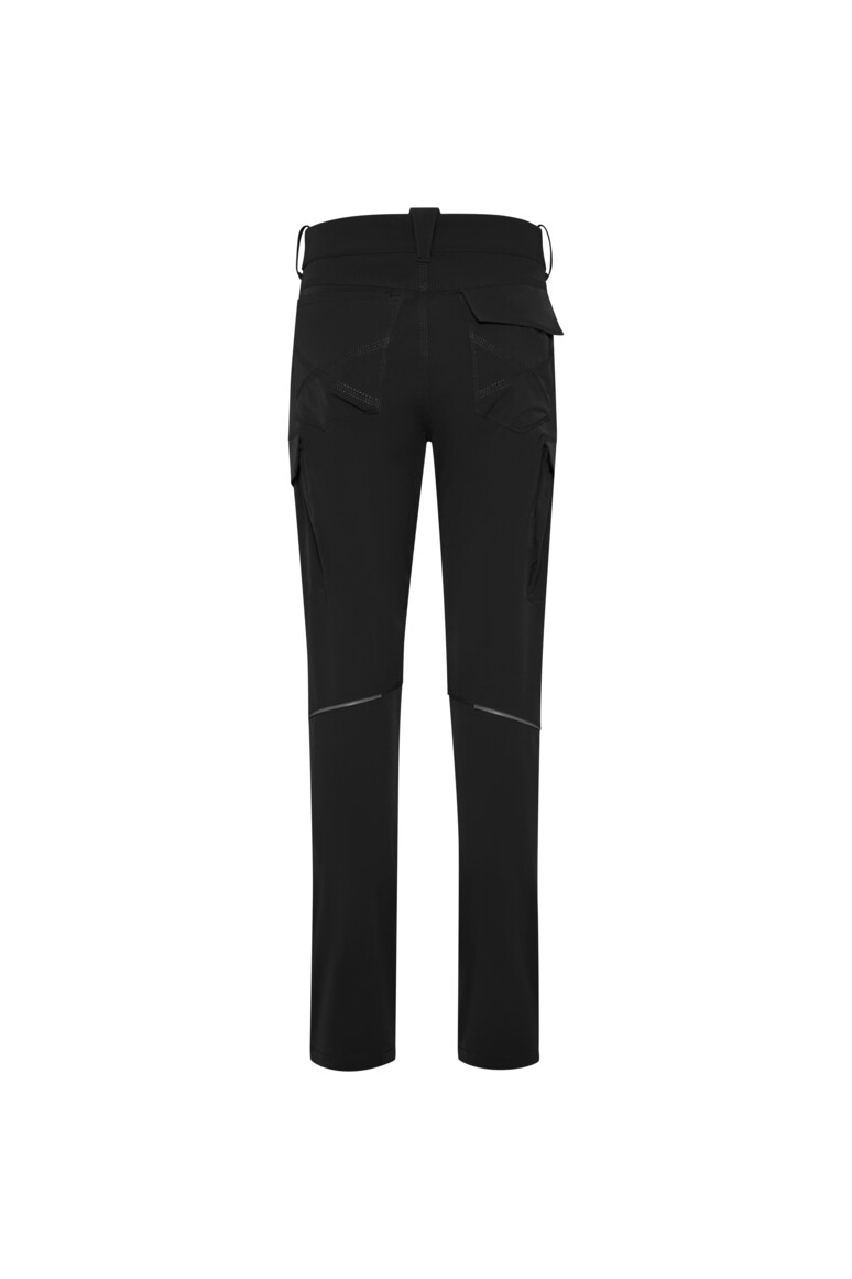 HAKRO 745 Worker-Funktionshose X-Stretch in Schwarz, Größe 6XL