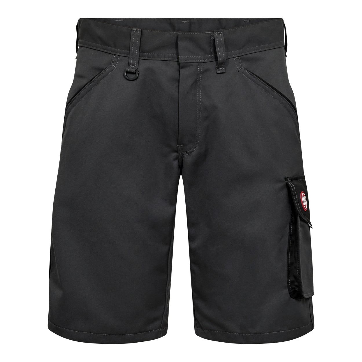 ENGEL Galaxy Light Arbeitsshorts in Anthrazitgrau/Schwarz, Größe 54